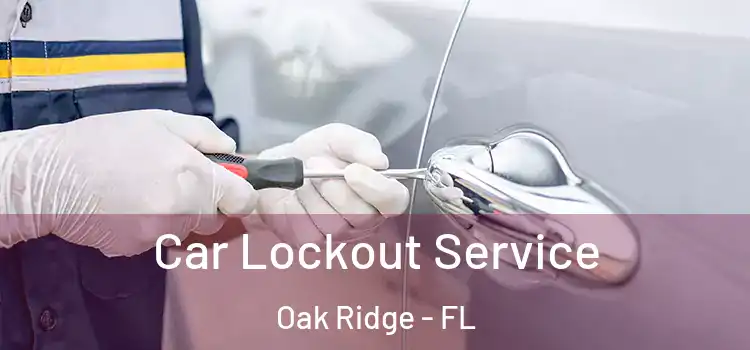 Car Lockout Service Oak Ridge - FL