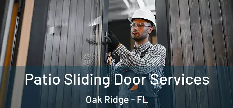 Patio Sliding Door Services Oak Ridge - FL